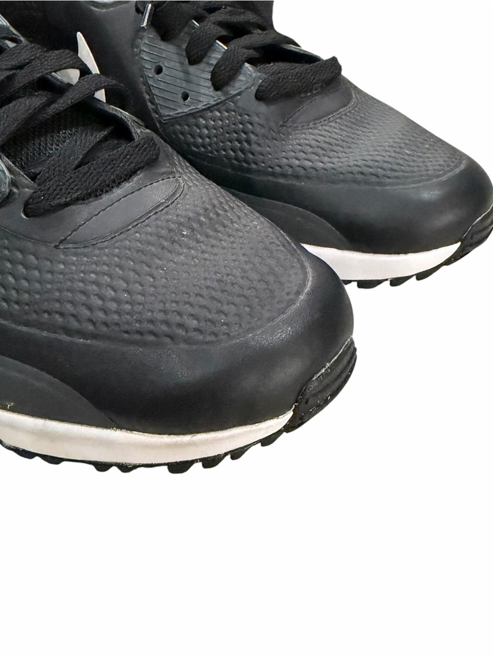 Nike Air Max 90 G Mens 14 Black and White Golf Shoes Sneakers S6 - Picture 3 of 8